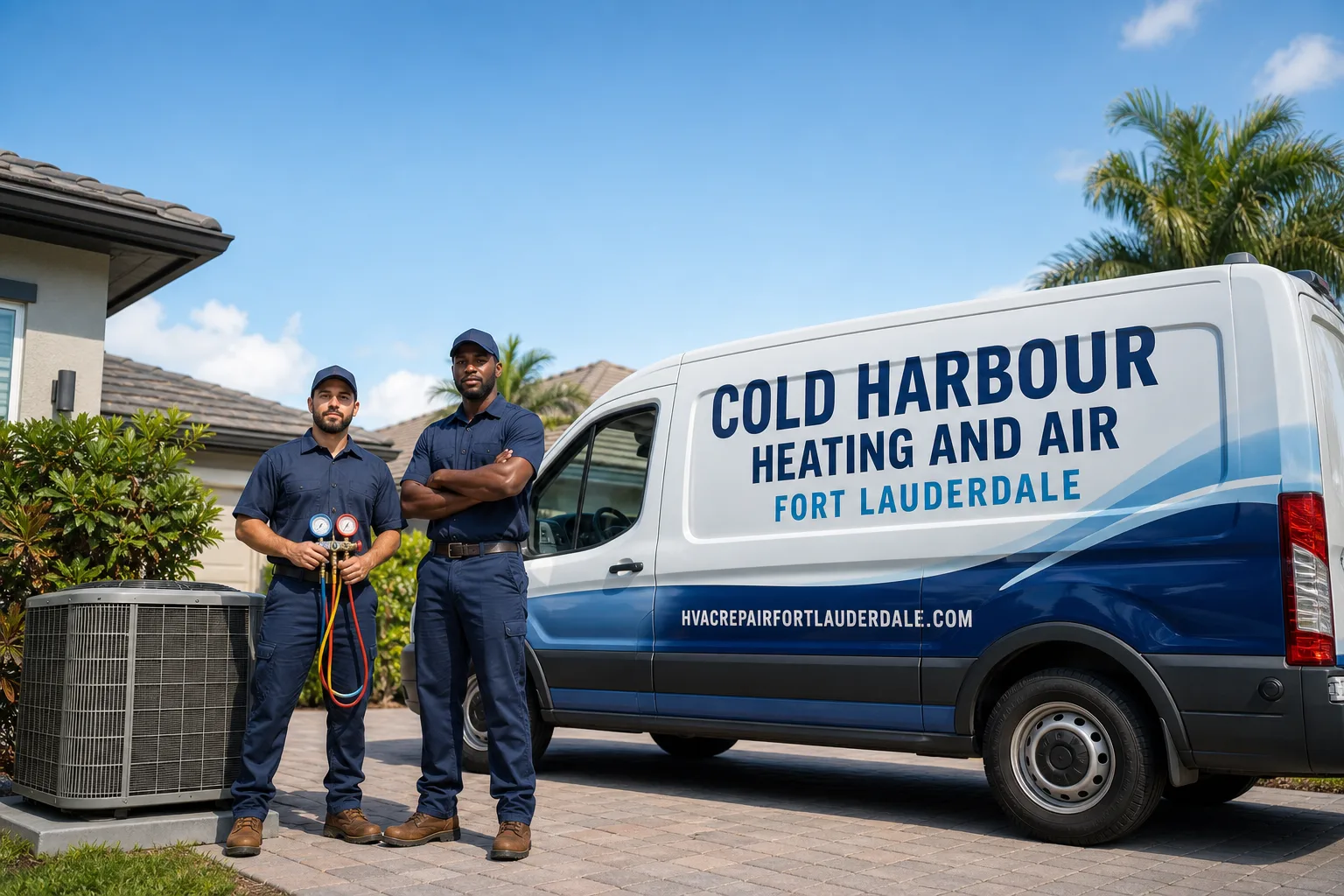 Cold Harbour Heating and Air Fort Lauderdale hvac team